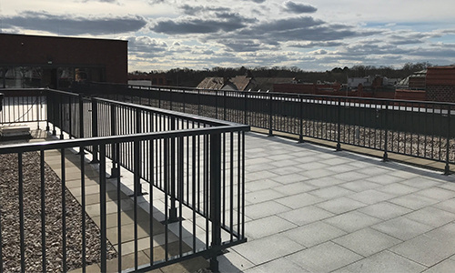 Terrasse Geländer Freistehend Panorama